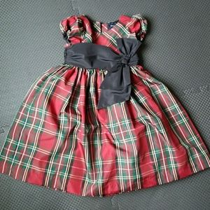 Ralph Lauren plaid dress 4t